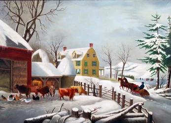 Wintermorgen, 1868
